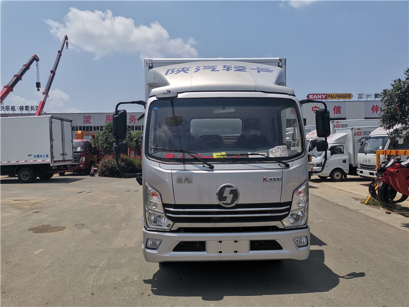 陜汽德龍4.2米藍牌冷藏車