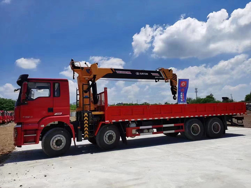 陜汽軒德前四后八隨車吊