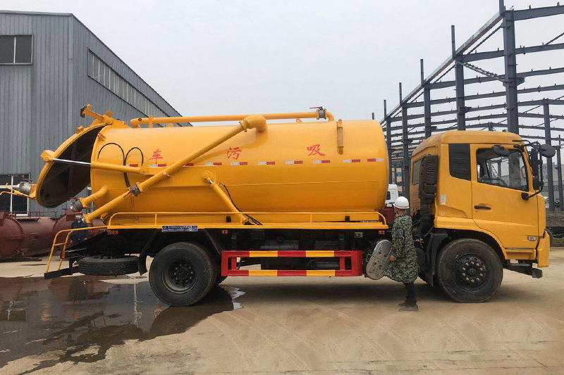 東風天錦 12方 吸污車